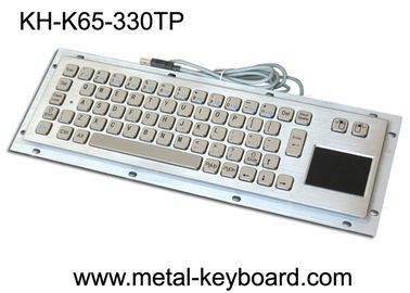 Achtercomité die Industrieel Computertoetsenbord met 65 Sleutels en Touchpad opzetten